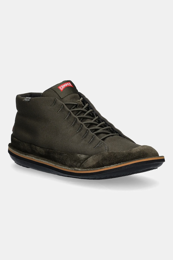 Sneakers Camper Beetle δέρμα σαμουά πράσινο K300453.012