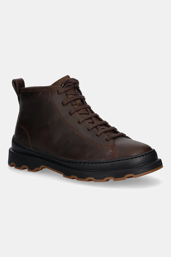 Camper buty wysokie Brutus+ skóra licowa brązowy K300535.002