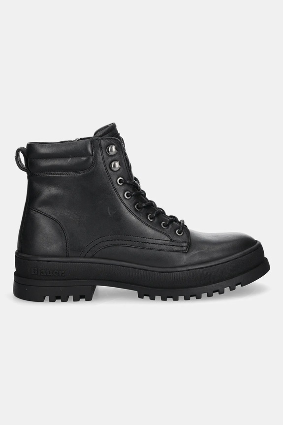 Blauer scarpe in pelle IUKA F5IUKA01.LEA nero AW25