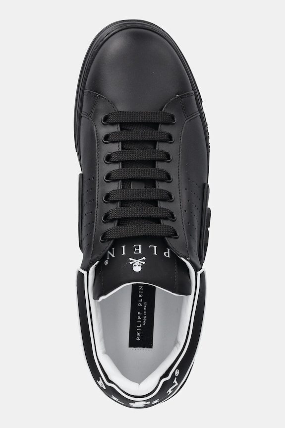 Kožne tenisice Philipp Plein Phantom Kicks crna USC0775.PLE005N.0202