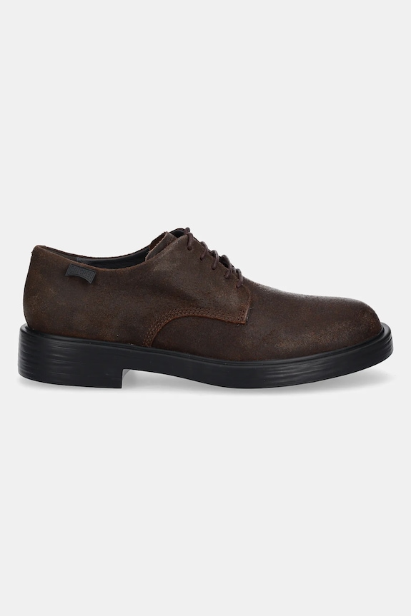 Camper pantofi de piele întoarsă Dean K100979.011 maro AW25