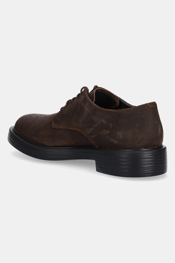 Încălțăminte Camper pantofi de piele întoarsă Dean K100979.011 maro