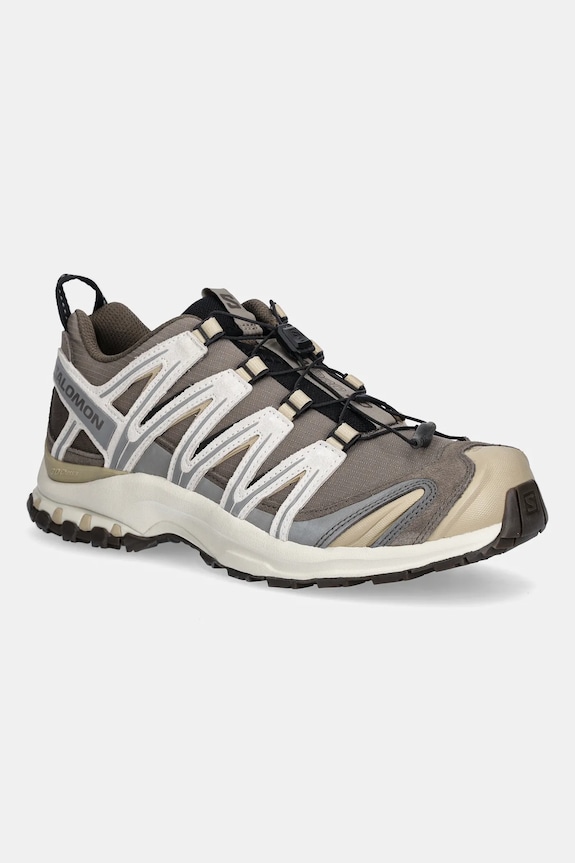 Salomon shoes XA PRO 3D Suede non-insulated brown L47792000