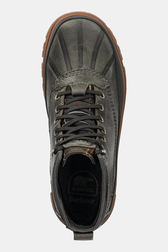 Topánky Sorel x Barbour Daysto zelená 2154621
