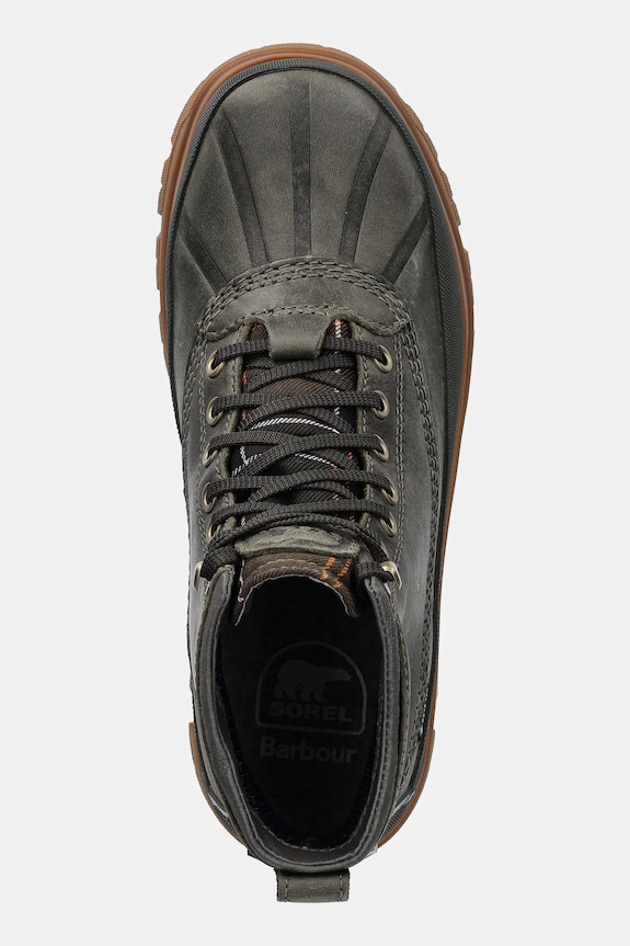 Topánky Sorel x Barbour Daysto zelená 2154621