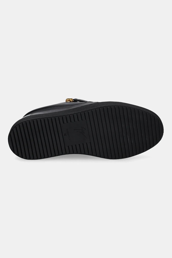 Giuseppe Zanotti sneakersy skórzane Maylondon RU50000.003 czarny