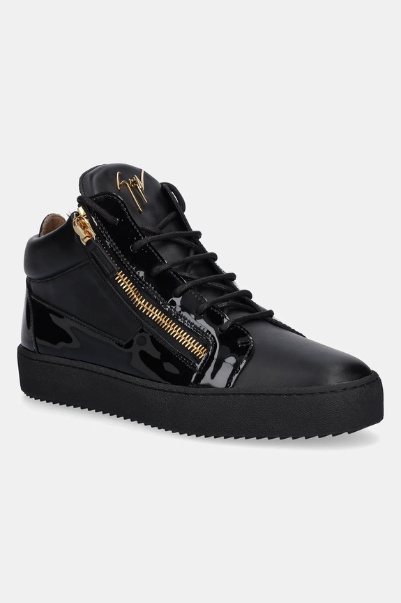 Kožne tenisice Giuseppe Zanotti Maylondon niska crna RU50001.003