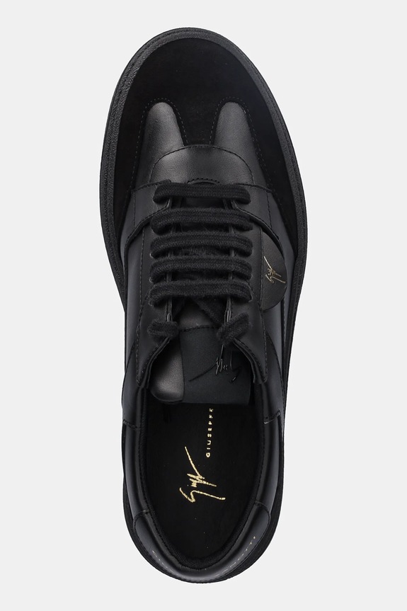 Giuseppe Zanotti sneakersy skórzane GZ/94 czarny RU50013.001