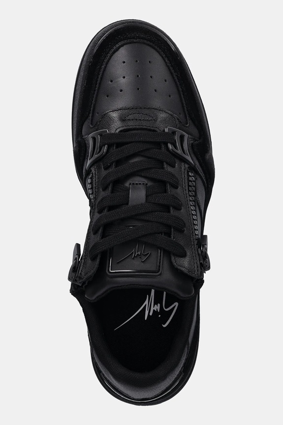 Δερμάτινα sneakers Giuseppe Zanotti GZ/Ghost μαύρο RU50014.003