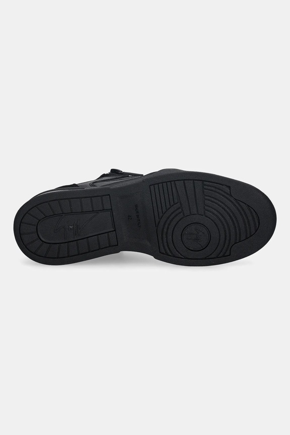 Δερμάτινα sneakers Giuseppe Zanotti GZ/Ghost RU50014.003 μαύρο