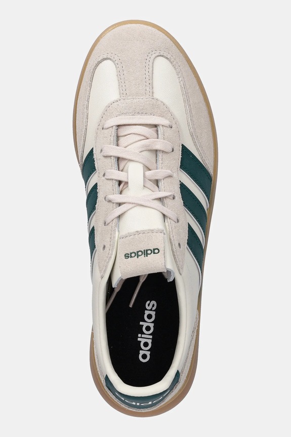 Semišové tenisky adidas Barreda Decode Lux béžová JR1230
