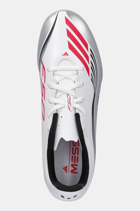 adidas Performance futballcipő F50 Messi Club TF fehér JP7445