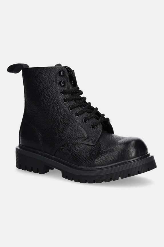 Aldo bőr cipő DOUBLEZERO nappa bőr fekete 14167811.DOUBLEZERO
