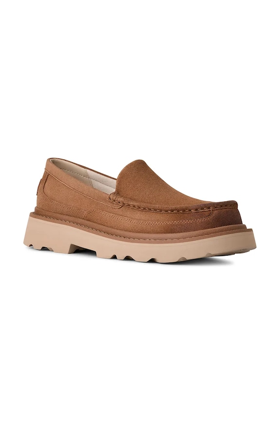 Semišové mokasíny UGG Ascot Lug 1172691.CHE hnědá AW25