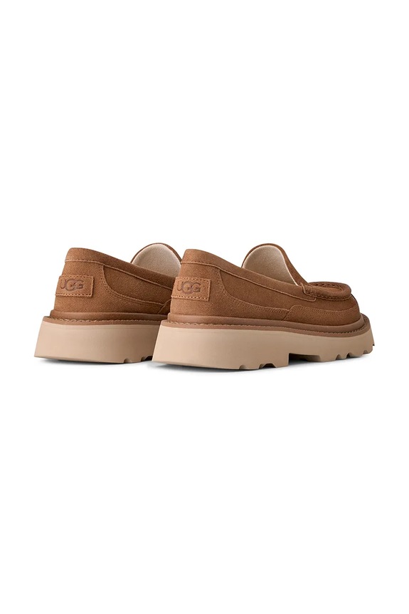 Boty Semišové mokasíny UGG Ascot Lug 1172691.CHE hnědá