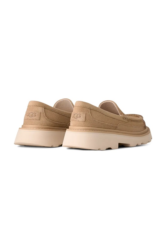 Obuća Mokasinke od brušene kože UGG Ascot Lug 1172691.MDSD bež