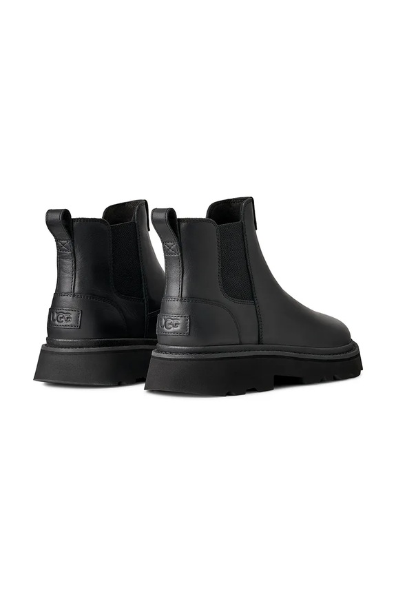 Παπούτσια Δερμάτινες μπότες τσέλσι UGG Chelsea Lug Leather 1172990.BLK μαύρο