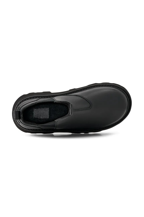 Δερμάτινες μπότες τσέλσι UGG Chelsea Lug Leather 1172990.BLK μαύρο