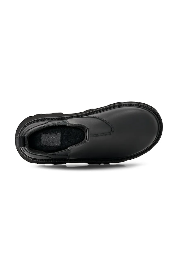 Δερμάτινες μπότες τσέλσι UGG Chelsea Lug Leather 1172990.BLK μαύρο