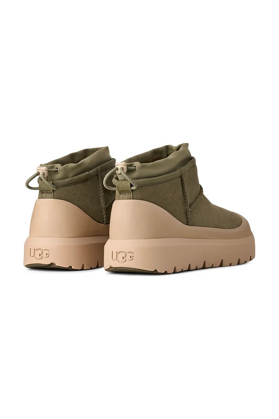 Obuv Snehule UGG Cl Ultra Mini Weather Hybrid 1174196.BOMS zelená