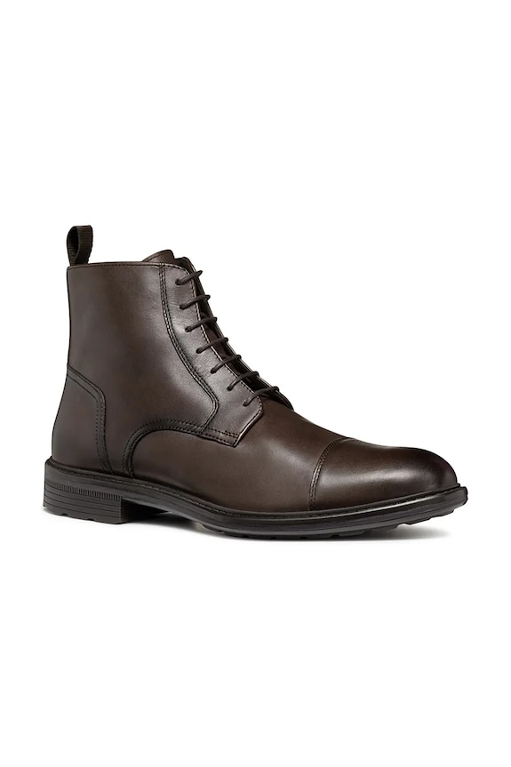 Δερμάτινα παπούτσια Geox U WALK PLEASURE B U567KB.00039.C6009 καφέ AW25