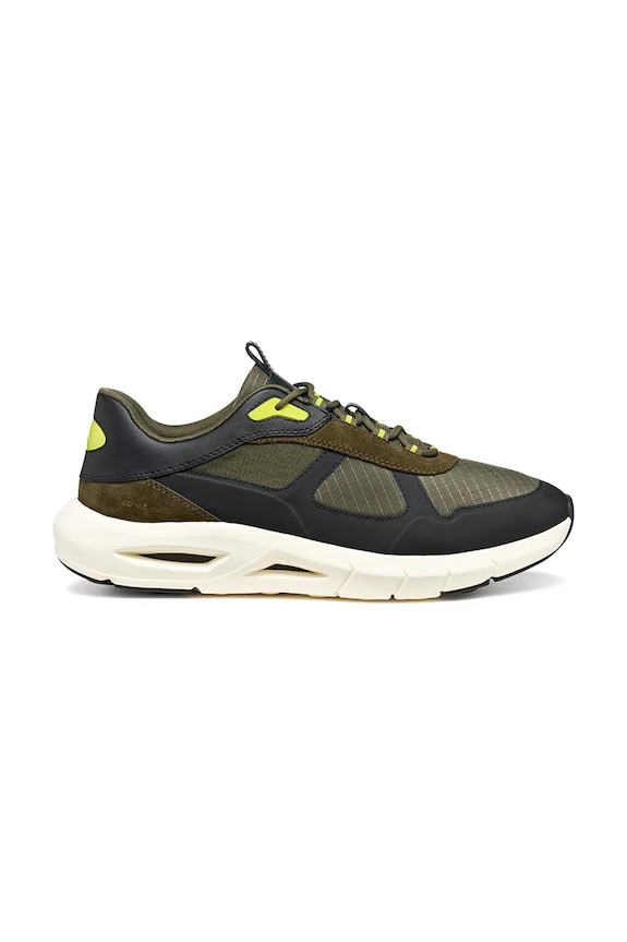 Tenisice Geox U SPHERICA ECUB-5 tekstil zelena U56MLA.01122.C0498
