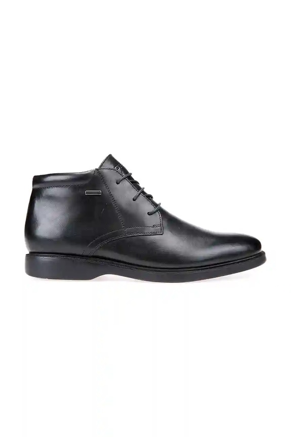 Geox buty skórzane U BRAYDEN 2FIT ABX nieocieplane czarny U54N1D.00043.C9999