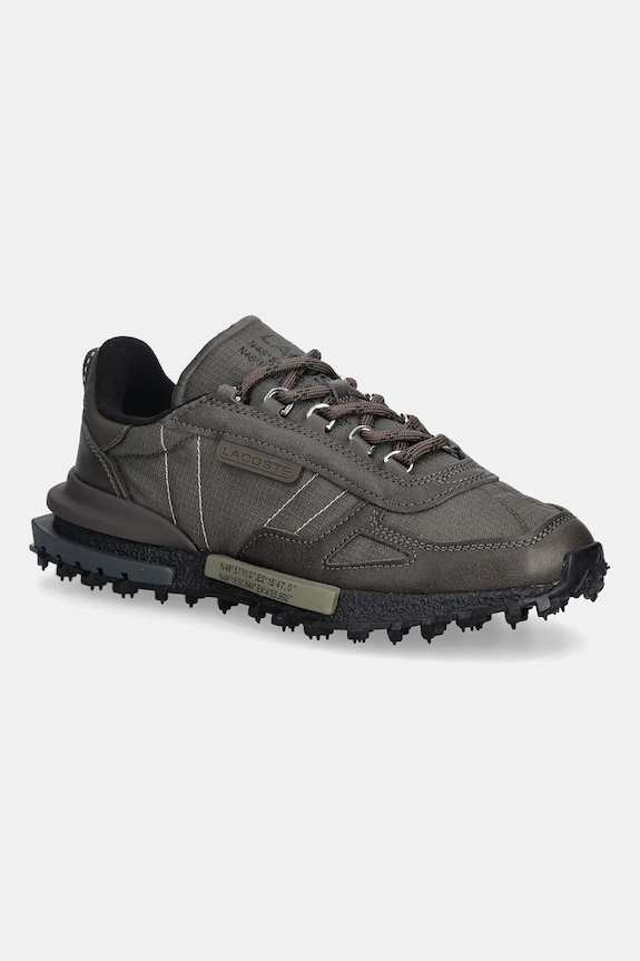 Lacoste sportcipő Elite Active Sneakers Rene nappa bőr barna 50SMA0076