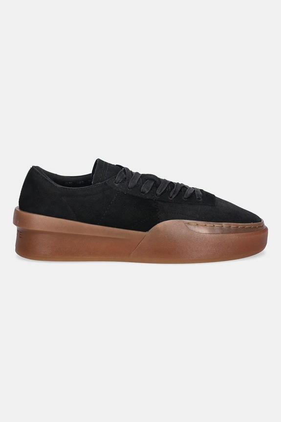 Замшевые кроссовки Lacoste Aura Club Sneakers 50SMA0141 чёрный SS26