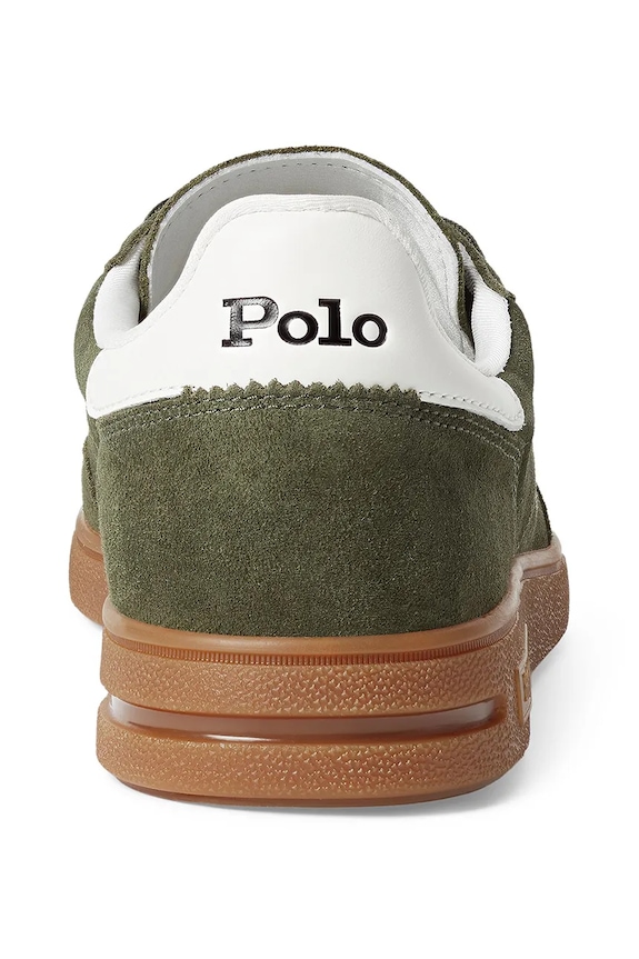 Cipők Polo Ralph Lauren bőr sportcipő Bedford Pp 809967889001.301 zöld