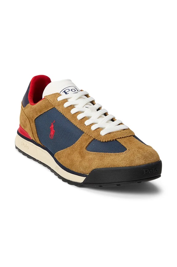 Polo Ralph Lauren sneakersy Varick Pp 809974040001.260 brązowy AW25