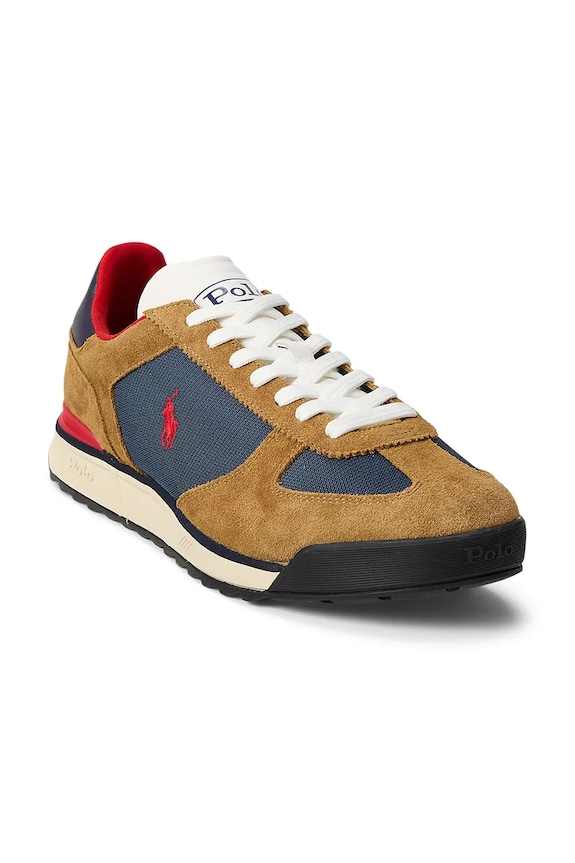 Polo Ralph Lauren sneakersy Varick Pp 809974040001.260 brązowy AW25