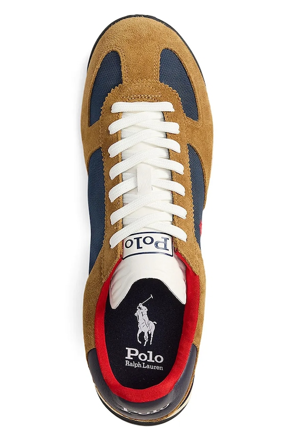 Polo Ralph Lauren sneakersy Varick Pp brązowy 809974040001.260