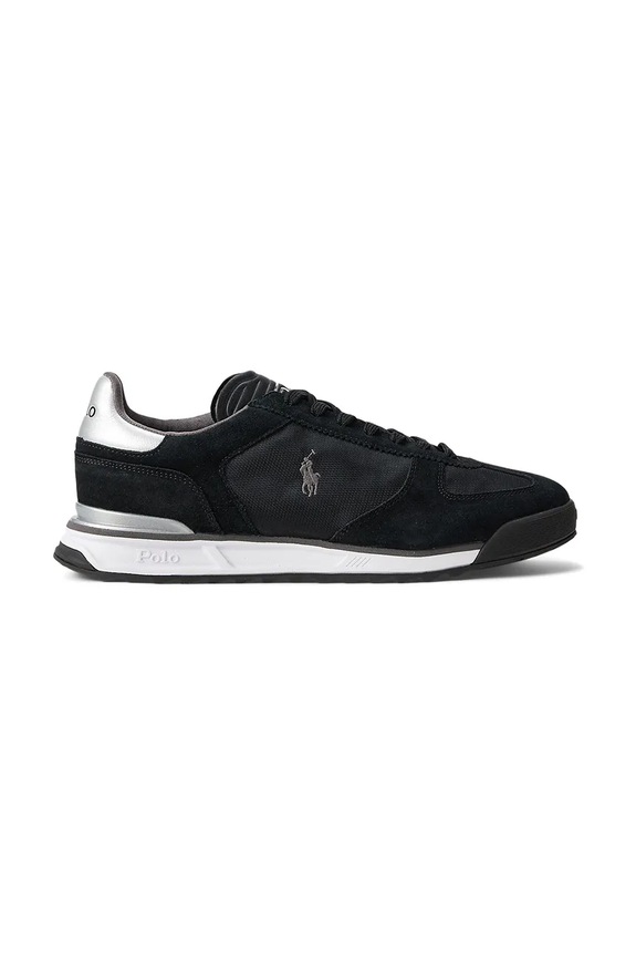Superge Polo Ralph Lauren Varick Pp Zrnato usnje črna 809974041002.001