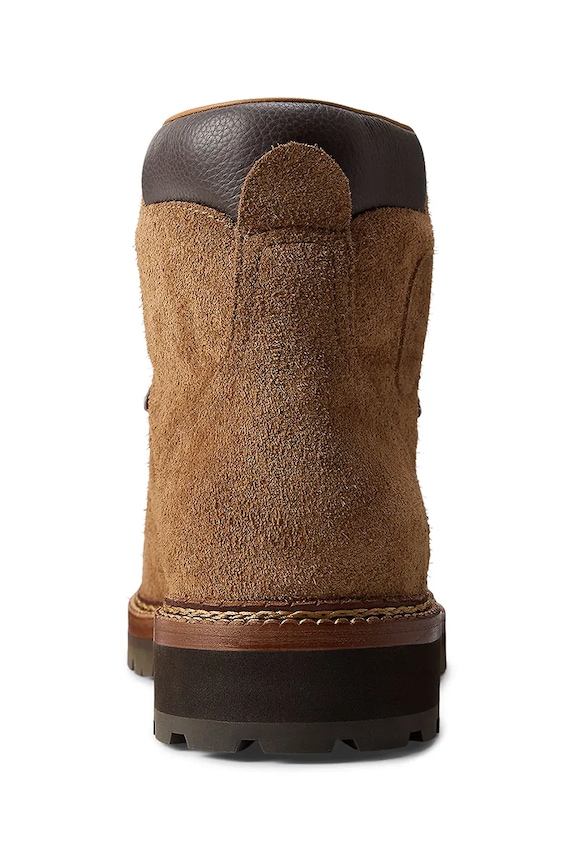 Παπούτσια Μπότες πεζοπορίας από σουέτ Polo Ralph Lauren Polo Alpine Boots 812974118001.270 καφέ