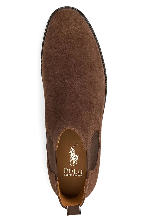 Členkové topánky Polo Ralph Lauren Asher Chlsea hnedá 803978017001.201
