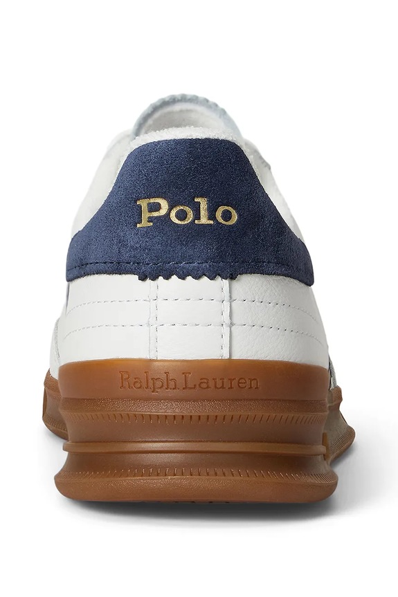 Obuv Kožené tenisky Polo Ralph Lauren Hrt Aera Pp 809973706001.410 biela