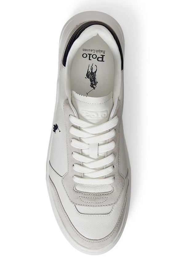 Шкіряні кросівки Polo Ralph Lauren Rlite Sport білий 809974098002.100