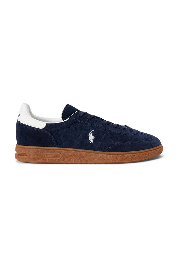 Semišové tenisky Polo Ralph Lauren Bedford Pp nízky tmavomodrá 809978008001.410