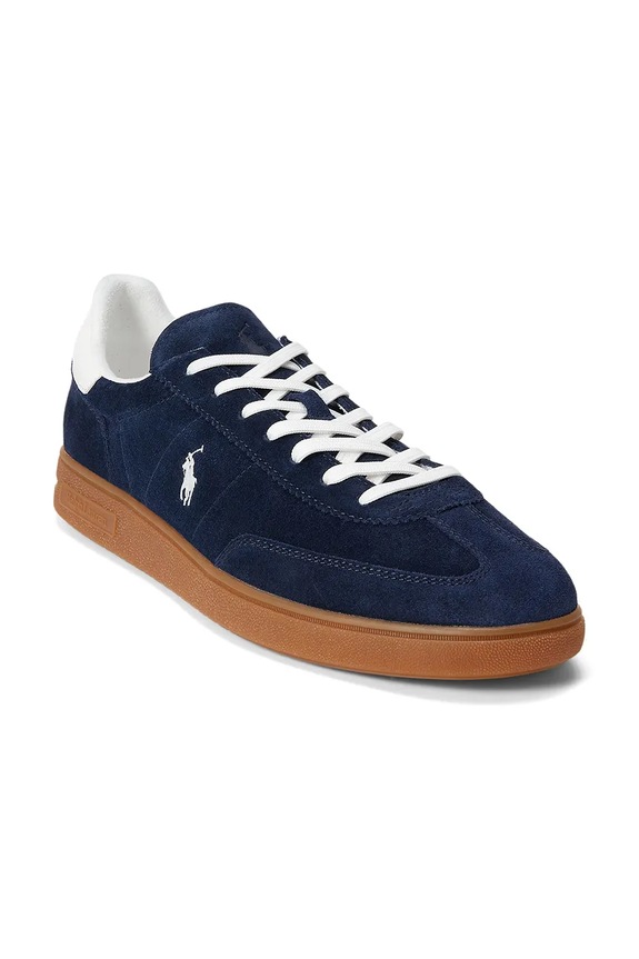 Semišové tenisky Polo Ralph Lauren Bedford Pp 809978008001.410 tmavomodrá