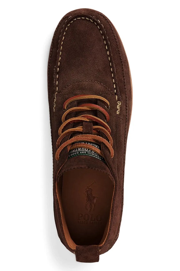 Polo Ralph Lauren pantofi inalti Ranger Wrkbt maro 812945353002.201