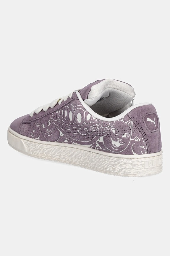 Scarpe Puma sneakers in camoscio Suede XL RIPNDIP 403651 violetto