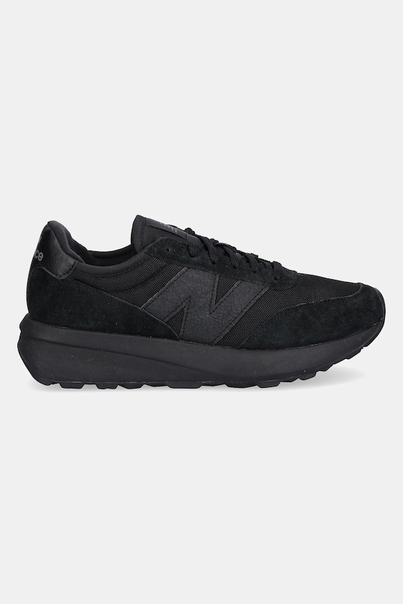 New Balance sneakersy zamszowe 370 U370AJ czarny SS26