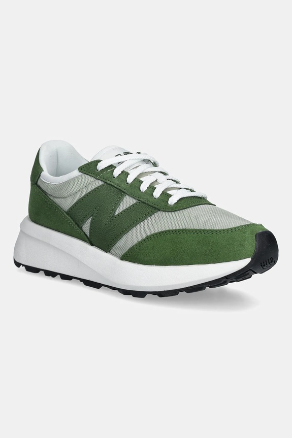Sneakers New Balance 370 υφασμάτινο πράσινο U370HA