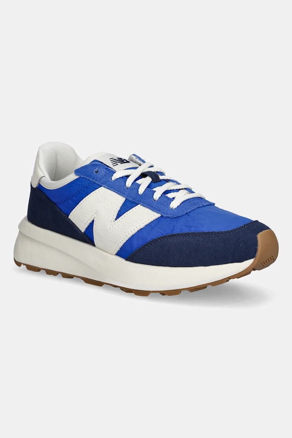 New Balance sneakers 370 pelle scamosciata blu navy U370VE