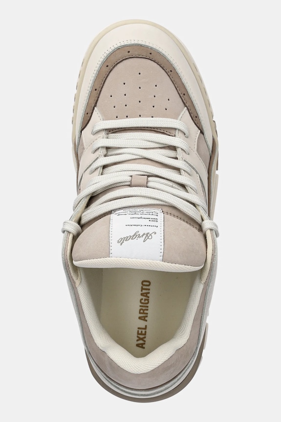 Axel Arigato sneakersy skórzane Area Lo beżowy F3362001