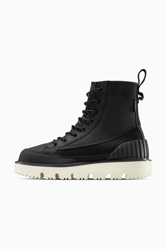 Nubukové turistické boty Converse Chuck 70 Rugged A14190C černá
