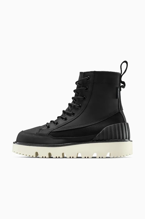 Nubukové turistické boty Converse Chuck 70 Rugged A14190C černá