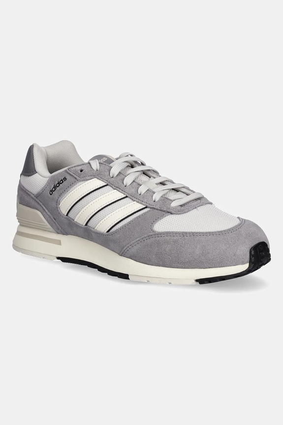 adidas sportcipő Run 80S velúr bőr szürke JR8704