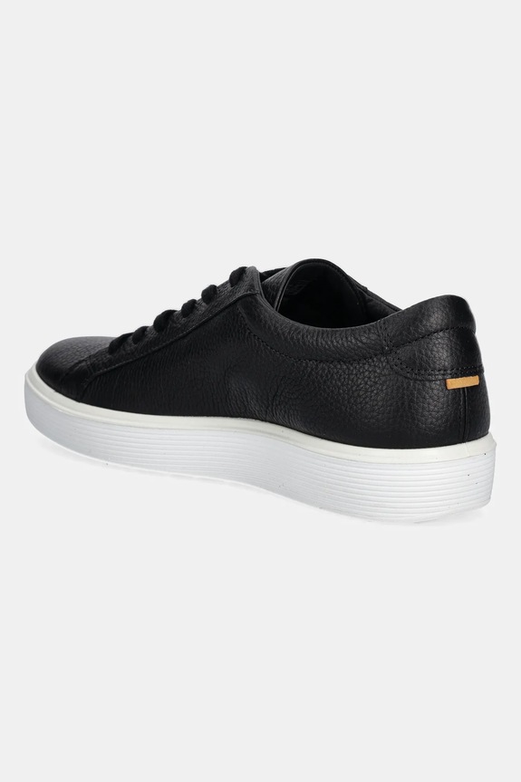 Παπούτσια Δερμάτινα sneakers Ecco Soft 60 Lace 582404.01001 μαύρο